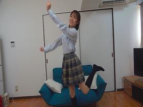 オナサポ！！ 女子○生 着衣で全裸で挑発的ダンス 18　サンプル画像09