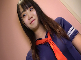 円女交際 中出しoK１８歳　猫目黒パンスト半中半外娘　サンプル画像09