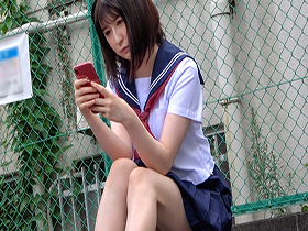 円女交際 中出しoK18歳 吹奏楽部のドM黒髪ショート娘 のあういか サンプル動画サムネイル
