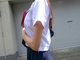 円女交際中出しoK18歳　吹奏楽部の隠れ巨乳Iカップ娘　三田サクラ サンプル動画サムネイル
