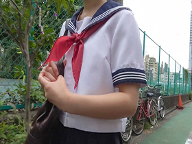 円女交際中出しoK18歳 生徒会の真面目地味子が初めての中出し 天乃のあ サンプル動画サムネイル