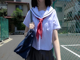 円女交際中出しoK18歳 白肌美乳むっつりガチエロ娘 霧島さな サンプル動画サムネイル