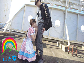 フェラ友ごっくんコスプレデート 日泉舞香　サンプル画像08